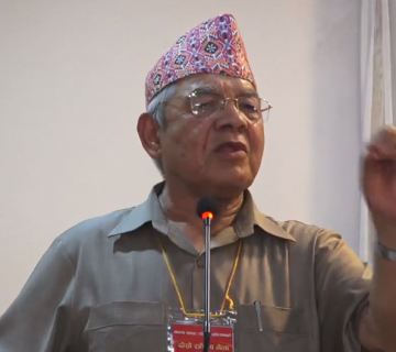 कम्युनिस्ट मिलाउन सक्ने मभन्दा अर्को नेता कोही छैन- बामदेव गौतम 